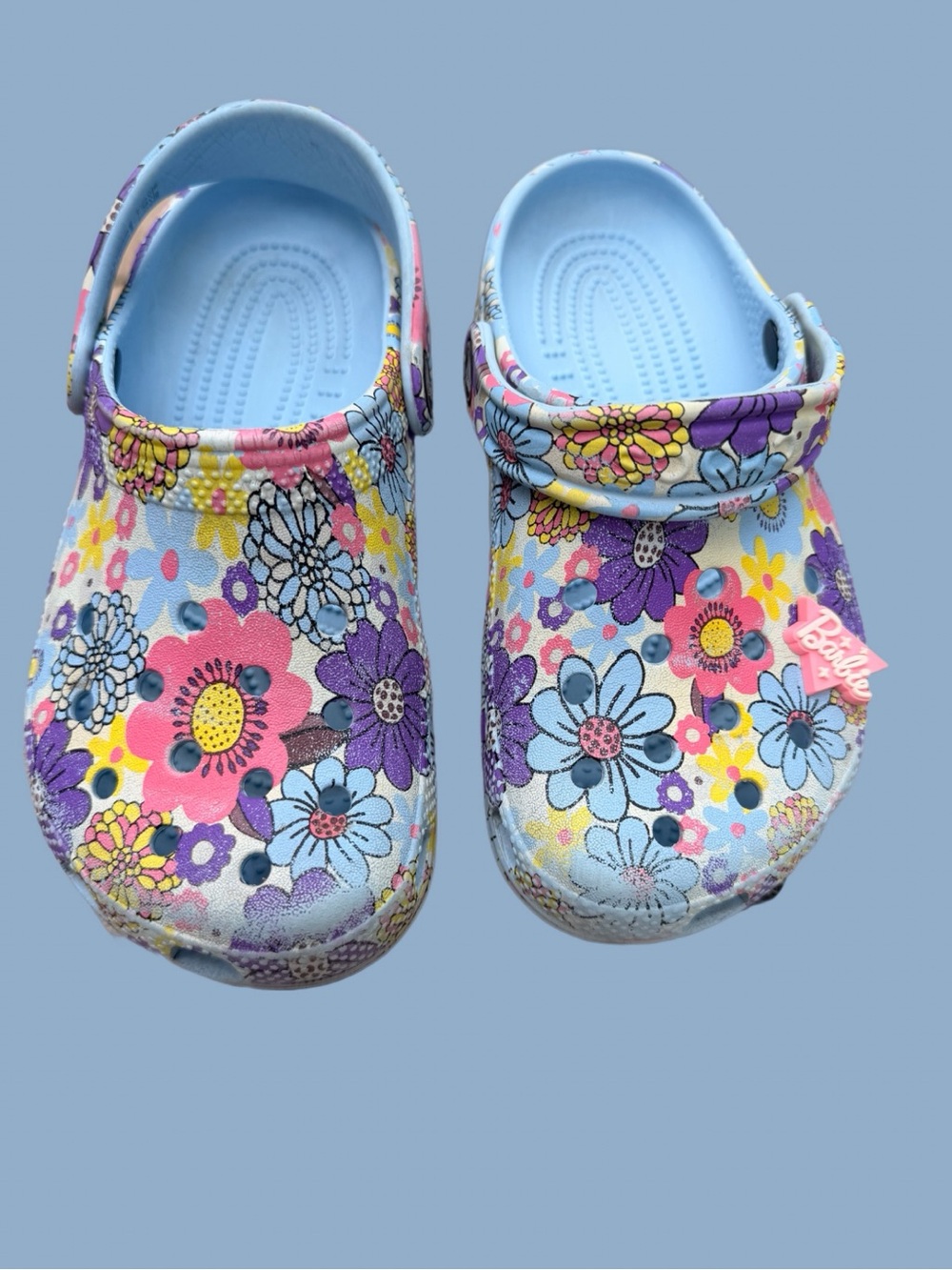CROCS Kids Classic RETRO FLORAL clogs